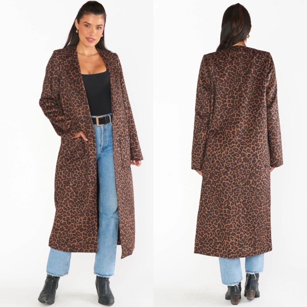 Show Me Your Mumu Amsterdam Jacket
Brushed Leopard